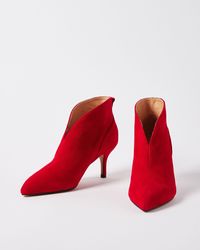 Shoe The Bear - Valentine Leather Heeled Boots, Size Uk 8 - Lyst