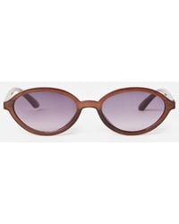 Oliver Bonas - Mini Oval Sunglasses - Lyst
