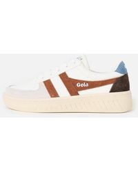 Gola - X Ob Exclusive Grandslam Trident Umber Trainers, Size 3 - Lyst