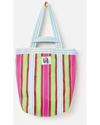 Oliver Bonas - Sia & Green Striped Shopper Bag - Lyst