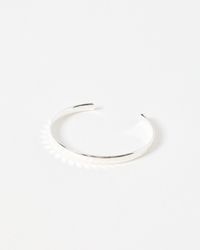 Oliver Bonas - Donna Disco Faceted Bangle - Lyst