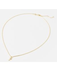 Oliver Bonas - Blossom Opalite Flower Pendant Necklace - Lyst