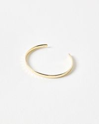 Oliver Bonas - Donna Disco Faceted Bangle - Lyst