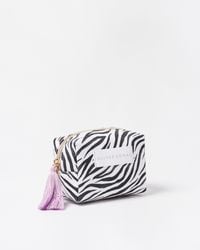 Oliver Bonas - Zebra Make Up Bag - Lyst