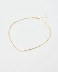 Oliver Bonas - Mariana Link & Loop Chain Necklace - Lyst