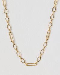 Oliver Bonas - Jovi Tone Waterproof Fine Chain Necklace - Lyst