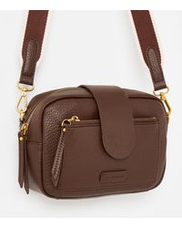 Oliver Bonas - Charlee Chocolate Crossbody Bag - Lyst