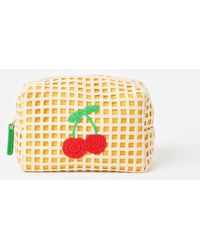 Oliver Bonas - Cherry Crochet Makeup Bag - Lyst