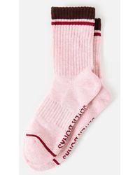 Oliver Bonas - Marl Sporty Ribbed Ankle Socks - Lyst