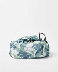 The Flat Lay Co. - Tropical Leaves Makeup Bag - Lyst