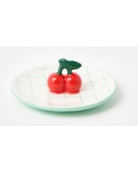 Oliver Bonas - Cherry Ceramic Ring Dish - Lyst