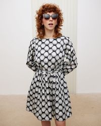 Oliver Bonas - Shell Print Mini Dress, Size 6 - Lyst