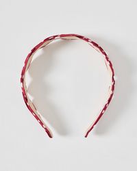 Oliver Bonas - Beatrix Polka Dot Esmerelda Headband - Lyst