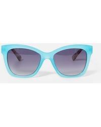 Oliver Bonas - & Milky Faux Tortoiseshell Square Sunglasses - Lyst