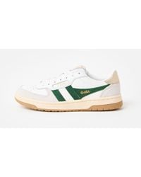Gola - Hawk White & Dark Trainers, Size Uk 3 - Lyst