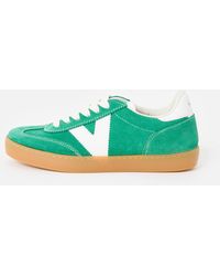 Victoria - Berlin Retro Suede Trainers, Size Uk 3 - Lyst