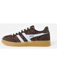 Gola - X Ob Exclusive Viper Savanna Leopard Print Trainers, Size 3 - Lyst