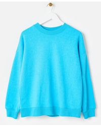 Oliver Bonas - Washed Longline Sweatshirt, Size 6 - Lyst