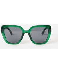 Oliver Bonas - Crystal Cat Eye Sunglasses - Lyst