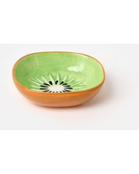 Oliver Bonas - Kiwi Fruit Ceramic Ring Dish - Lyst