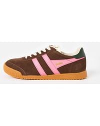 Gola - Elan & Pink Trainers, Size 3 - Lyst