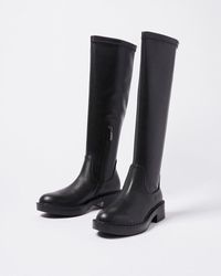 shoe the bear agda leopard print hiker boots