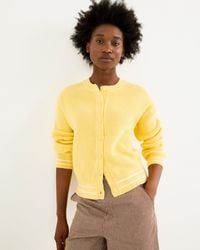 Oliver Bonas - Crew Neck Knitted Cardigan, Size 10 - Lyst