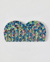 Oliver Bonas - Roo Multi Resin Curved Comb - Lyst
