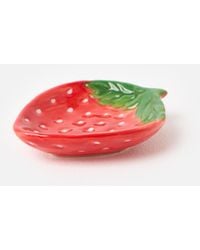 Oliver Bonas - Strawberry Ceramic Ring Dish - Lyst