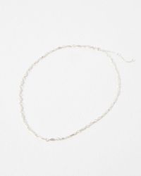 Oliver Bonas - Mariana Link & Loop Plated Chain Necklace - Lyst