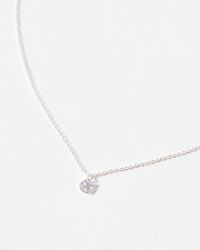 Oliver Bonas - Django Cat Charm Pendant Necklace - Lyst