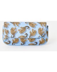 Oliver Bonas - Light Snow Leopard Glasses Case - Lyst