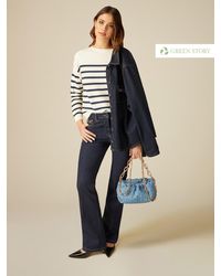 Oltre - Jeans flare rinse - Lyst
