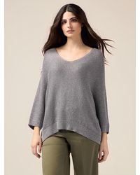 Oltre - Maglia Lurex Misto Viscosa Donna, Taglia - Lyst