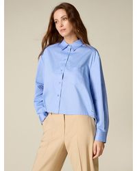 Oltre - Camicia Boxy Con Dietro - Lyst