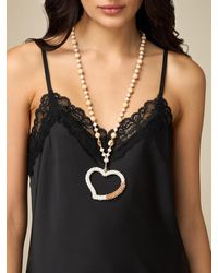 Oltre - Collana Con Ciondolo A Cuore Donna, Taglia - Lyst