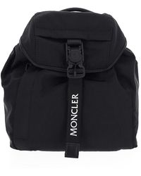 Moncler - Logo Printed Backpack - Lyst