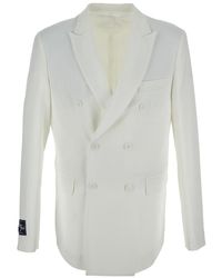 FAMILY FIRST - Double-breasted Jacket - Lyst