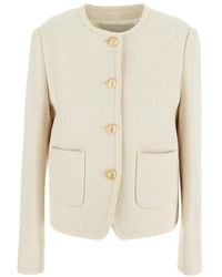 DUNST - Classic Boucle Tweed Jacket - Lyst