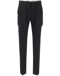 Alexander McQueen - Exposed Pocket Trousers - Lyst