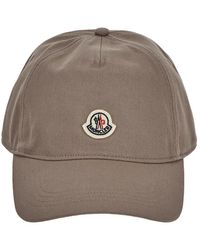 Moncler - Cotton Baseball Hat - Lyst