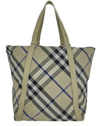 Burberry - Large Field Tote - Lyst