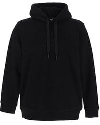 Burberry - Cotton Hooded Sweatshirt - Lyst