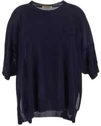 Gentry Portofino - Knitted T-shirt - Lyst