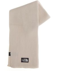 The North Face Logo Box Scarf - White