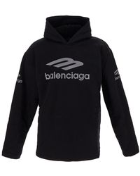 Balenciaga - 3b Sports Icon Water Repellent Hoodie - Lyst