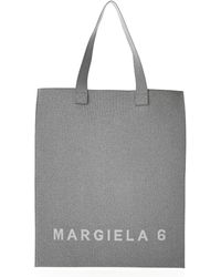 MM6 by Maison Martin Margiela - Logo Tote Bag - Lyst