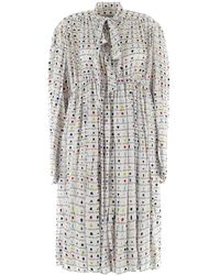 Balenciaga - Oversized Scarf Dress - Lyst