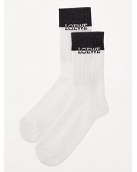 Loewe Bicolor Socks - White