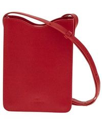 Il Bisonte - Crossbody Bag In Cowhide Leather - Lyst